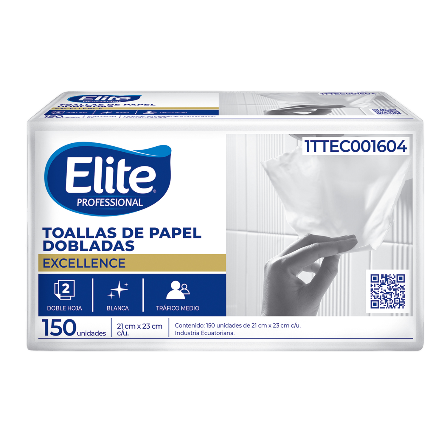 TOALLA DE PAPEL DOBLADAS EXCELLENCE
